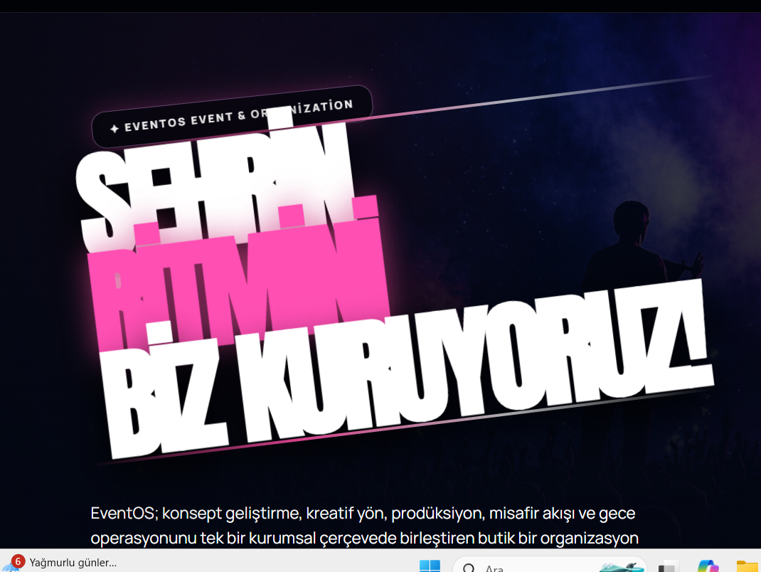 EventOS Test Etkinliği